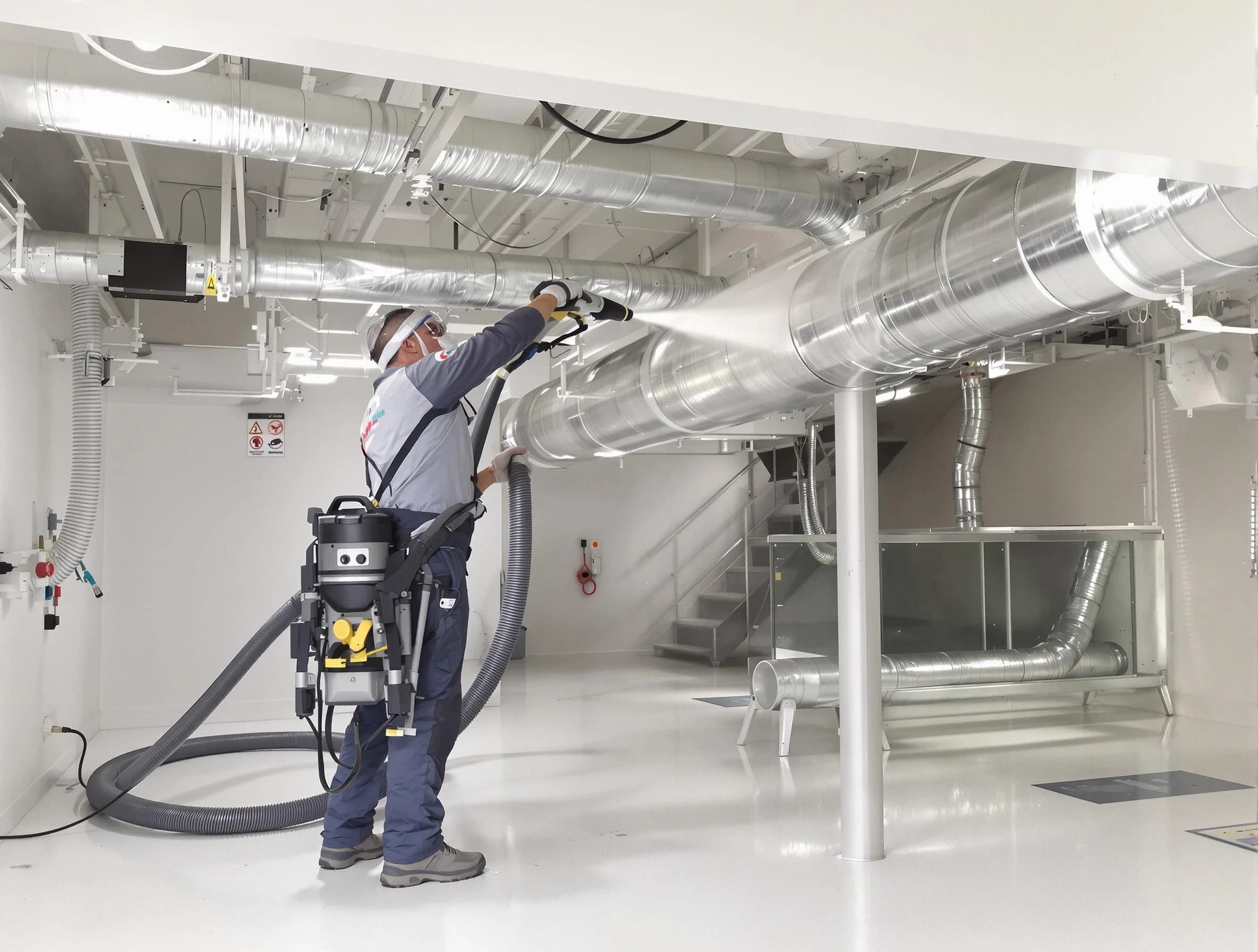 Professional central duct cleaning by Fairfield Air Duct Cleaning in Fairfield
