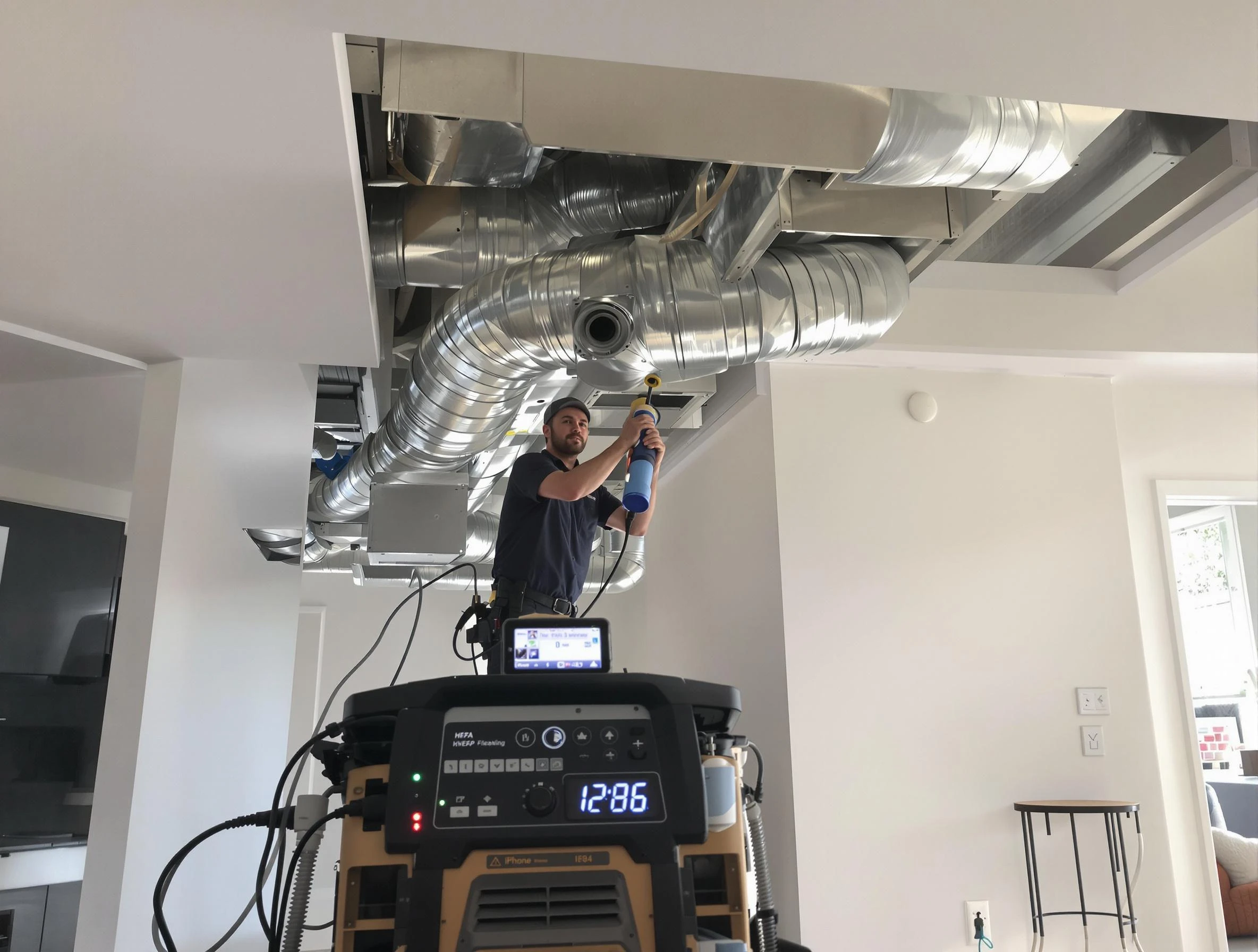Advanced pure air duct cleaning by Fairfield Air Duct Cleaning in Fairfield
